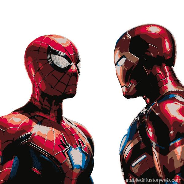 spiderman vs ironman
