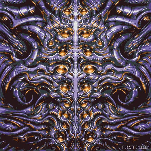 Biomechanical Alien Eyes