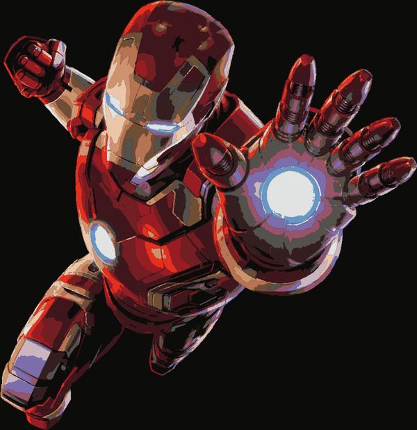 Iron Man Flying