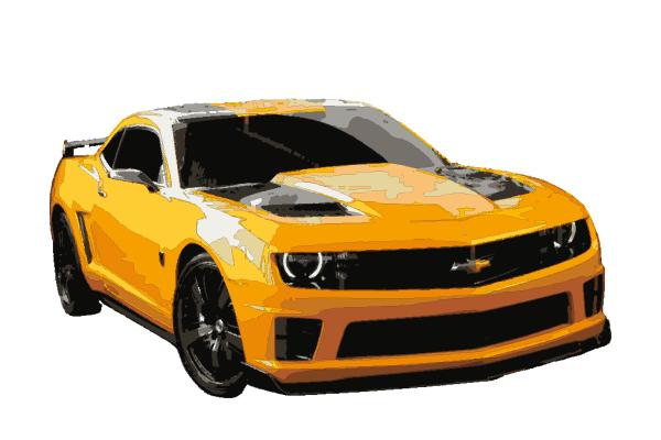Yellow Chevrolet Camaro