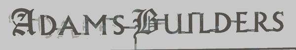 Adams Builders Sign